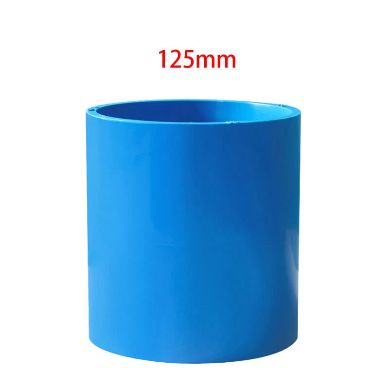 PVC Blau Muffe Rohr Gerade Fitting Klebefittings Rohrverbinder Montage Ø20~160mm