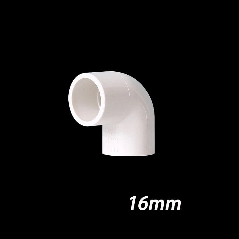 PVC Klebe Fittings Verbinder Bogen Nippel 90° Winkel Winkel Hahn Rohr 16mm-200mm