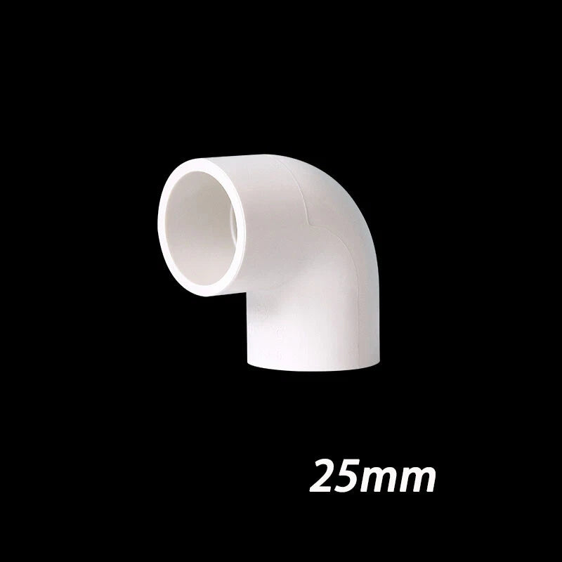 PVC Klebe Fittings Verbinder Bogen Nippel 90° Winkel Winkel Hahn Rohr 16mm-200mm