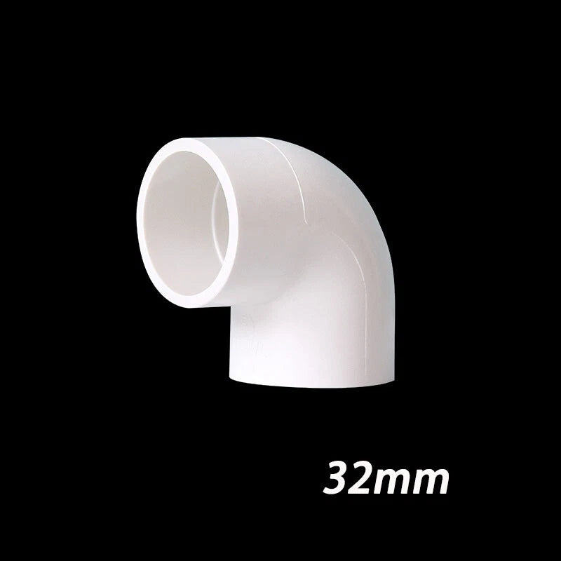 PVC Klebe Fittings Verbinder Bogen Nippel 90° Winkel Winkel Hahn Rohr 16mm-200mm