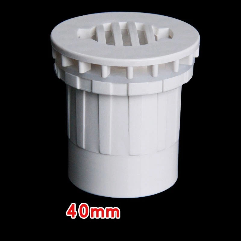 PVC Klebefitting Aquarium Fish Tank Wasser Rohr Fittings Stecker 3 Farbe 20~50mm