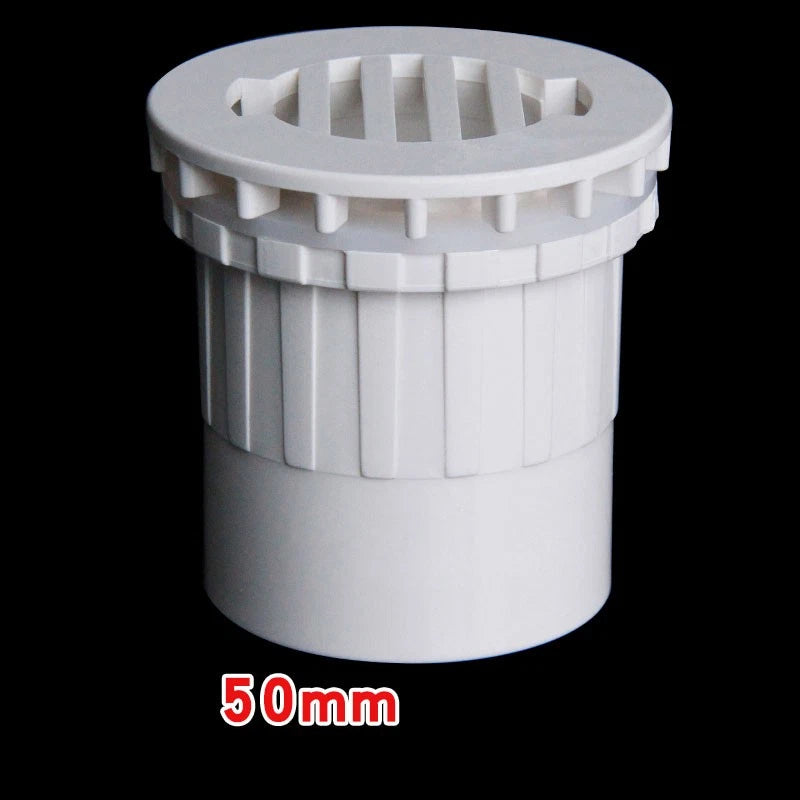 PVC Klebefitting Aquarium Fish Tank Wasser Rohr Fittings Stecker 3 Farbe 20~50mm