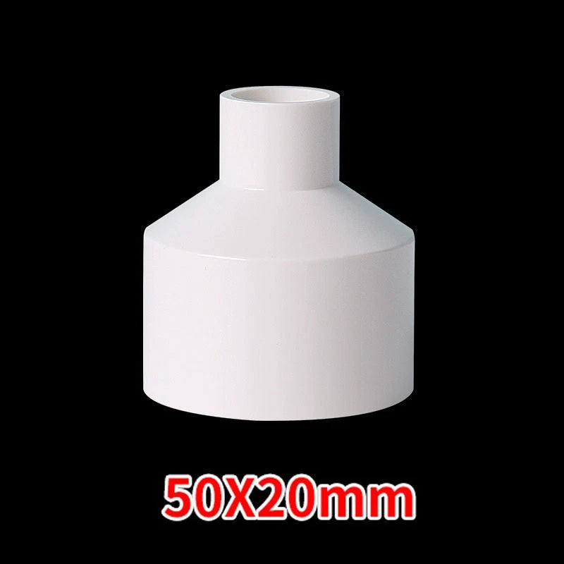 PVC Weiß Reduzierstück Muffe Rohr Fitting Klebefittings Ø25*20mm~Ø160*125mm