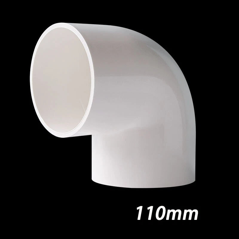 PVC Klebe Fittings Verbinder Bogen Nippel 90° Winkel Winkel Hahn Rohr 16mm-200mm