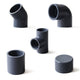 PVC Fitting Rohr Verbinder Klebefittings T-Stück 90° Winkel Kappe Muffe 20-110mm