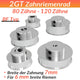 GT2 Zahnrad 2GT 80-120 Zähne Riemenscheibe Breite 7mm Pulley für CNC 3D-Drucker
