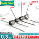 Schenkelfeder-Torsionsfeder-D 0,3mm Øa 3-5mm L 20mm Torsions Dreh Feder