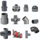 PVC Klebefittings 20  25  32  40  50mm T-Stück Bogen Rohr Winkel Muffe Übergang