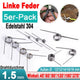 Schenkelfeder d 1,5mm Øa 10-18mm Ls 60mm * Edelstahl Torsions Dreh Feder /linke