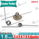 Schenkelfeder/Torsionsfeder/Drehfeder/D 1,6 mm Øa 8-18 mm Spannfeder linke Feder