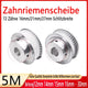 5M 72 Zähne Riemenscheibe Zahnrad 72T Pulley für Zahnriemen 15/20/25mm Breite