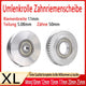 XL Zahnrad 50 Zähne Riemenscheibe 10-25 Löcher Pulley für 11mm Breite Zahnriemen