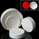 50 75 110 160 200mm PVC Rohr-Fittings Endkappe Deckel Abflussrohr Kappe Rot Weiß