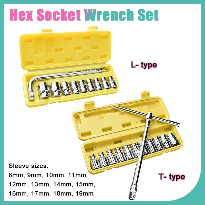 T-Schlüssel, L-Schlüssel, Sechskantschlüssel-Satz Radschlüssel-Satz, Tyre Wrench