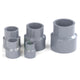 Ø25mm-200mm PVC Reduzierstück Muffe Rohr Fitting Klebefittings Lang Konisch Grau