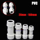 PVC Rohr 20 25 32 40 50 63 75 90 110 160mm Rohrverbinder Gerade Muffe Fittings