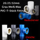Innengewinde-Kupfer-Rohr Fittings PVC T-Stück Gleiches Reduzierendes Verbinder