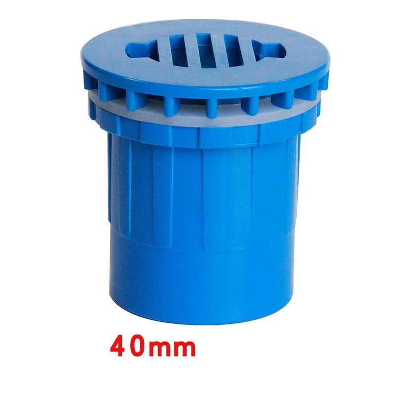 PVC Klebefitting Aquarium Fish Tank Wasser Rohr Fittings Stecker 3 Farbe 20~50mm