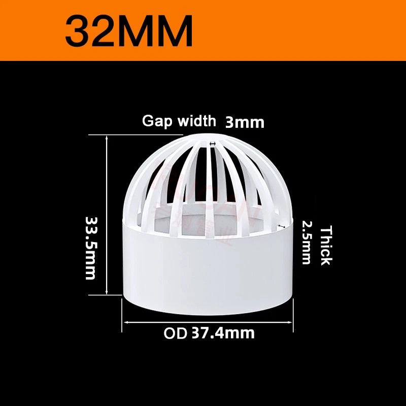 White PVC Pipe Fittings for Aquariums — Straight, Elbow, T-Piece, Ball Valve & More