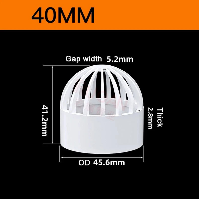 White PVC Pipe Fittings for Aquariums — Straight, Elbow, T-Piece, Ball Valve & More