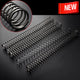 400mm Druckfeden Federstahl Rückstellfedern Compression Spring -Schwarz ALL SIZE
