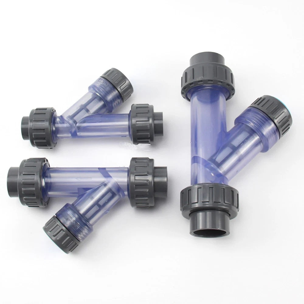 PVC Schmutzfänger, Filtersystem Fittings, Schmutzfilter Schmutzfänger 20mm-63mm