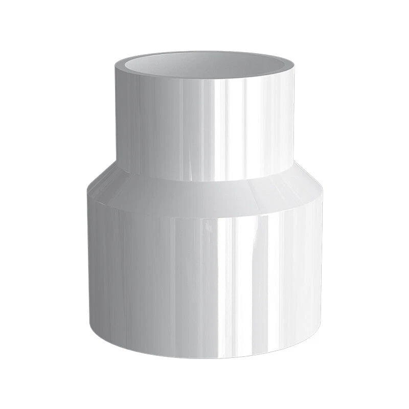PVC Weiß Reduzierstück Muffe Rohr Fittings Verbinder Klebefittings 20mm~160mm