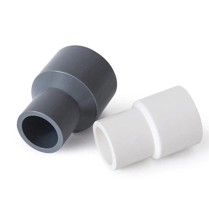 PVC Reduzierstück Muffe Rohr Fitting Klebefittings Lang Konisch I.D. 20mm-63mm