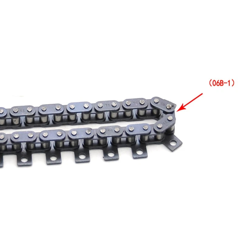 06B-1 Rollenkette 3/8" Antriebskette Förderkette Roller Chain Pitch 9.525mm