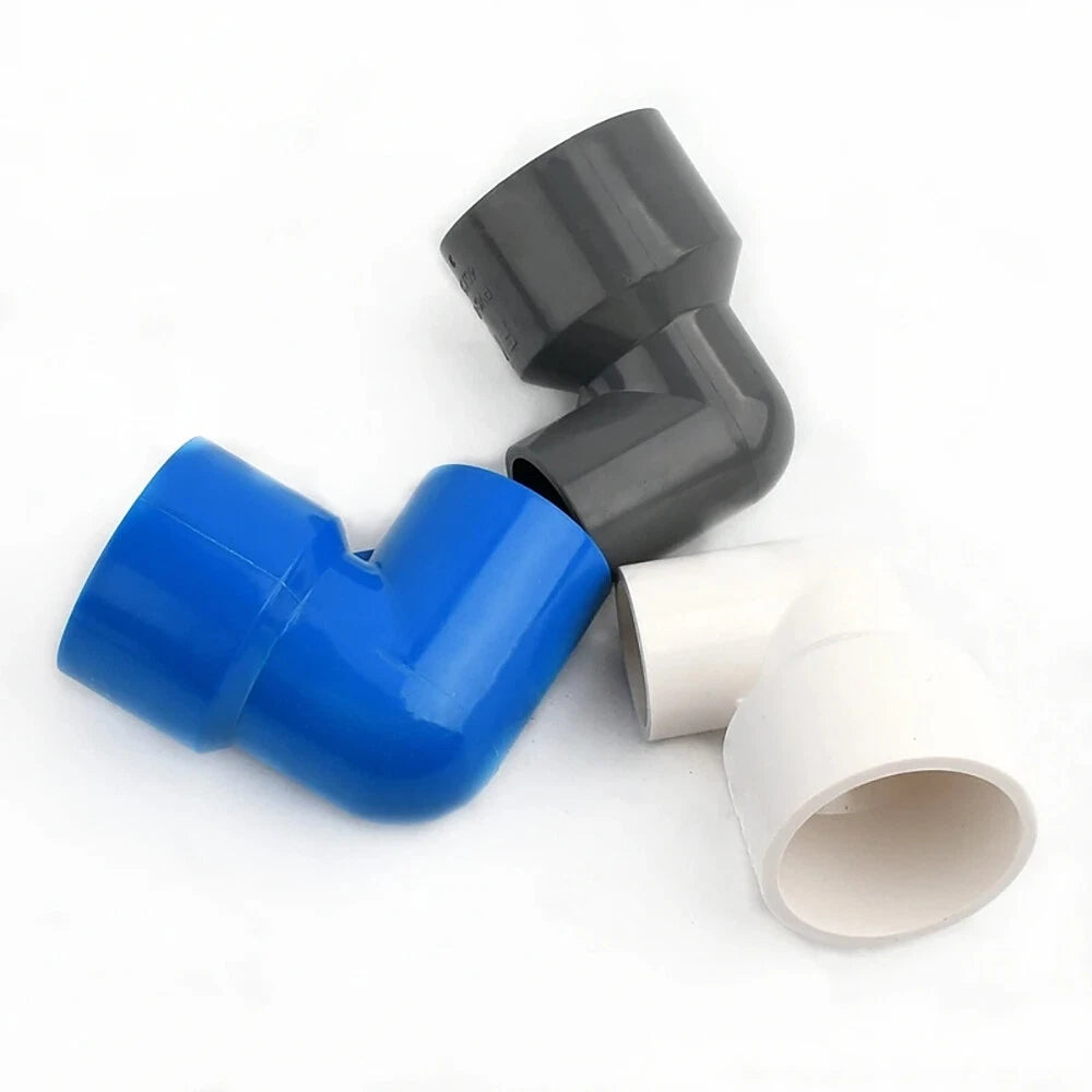 PVC 90° Winkel Reduzierstück Rohrverbinder Reduzierstück Muffe Fittings 20- 50mm