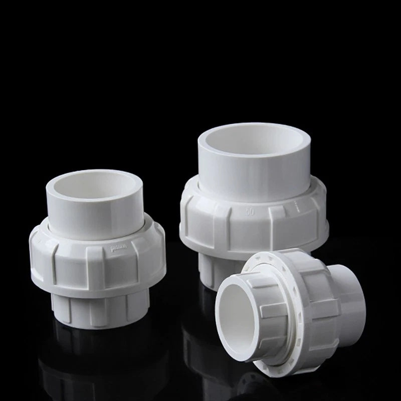 PVC Gerade Verschraubung Rohrverbinder Klebemuffe Fittings DN15-DN40 20-50mm