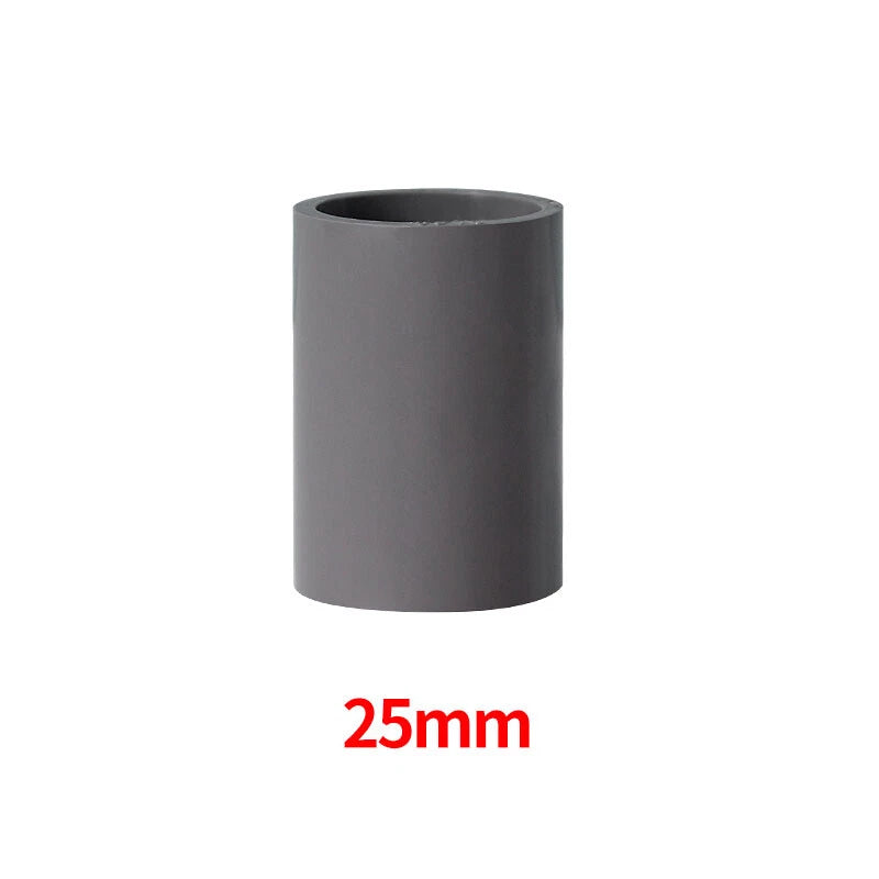 Grau PVC Muffe Rohr Gerade Fitting Klebefittings Rohrverbinder Montage Ø20-200mm