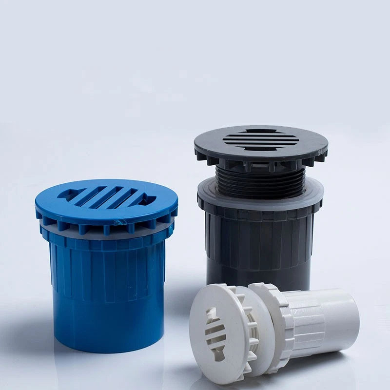 PVC Klebefitting Aquarium Fish Tank Wasser Rohr Fittings Stecker 3 Farbe 20~50mm