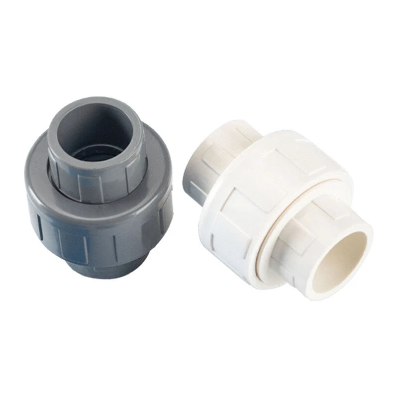 PVC Klebe Fittings Verschraubung Verbinder Muffe PN 10 Bar Innen-Ø 20mm-110mm