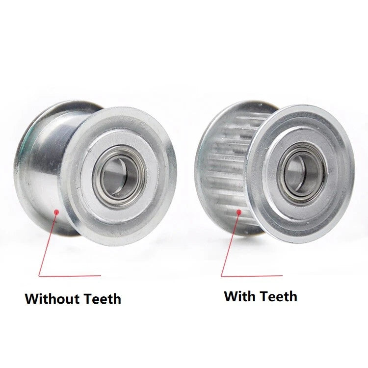 8M Führungsrolle mit-ohne Zähne 15-30z Riemenscheibe Pulley für 3D Drucker CNC