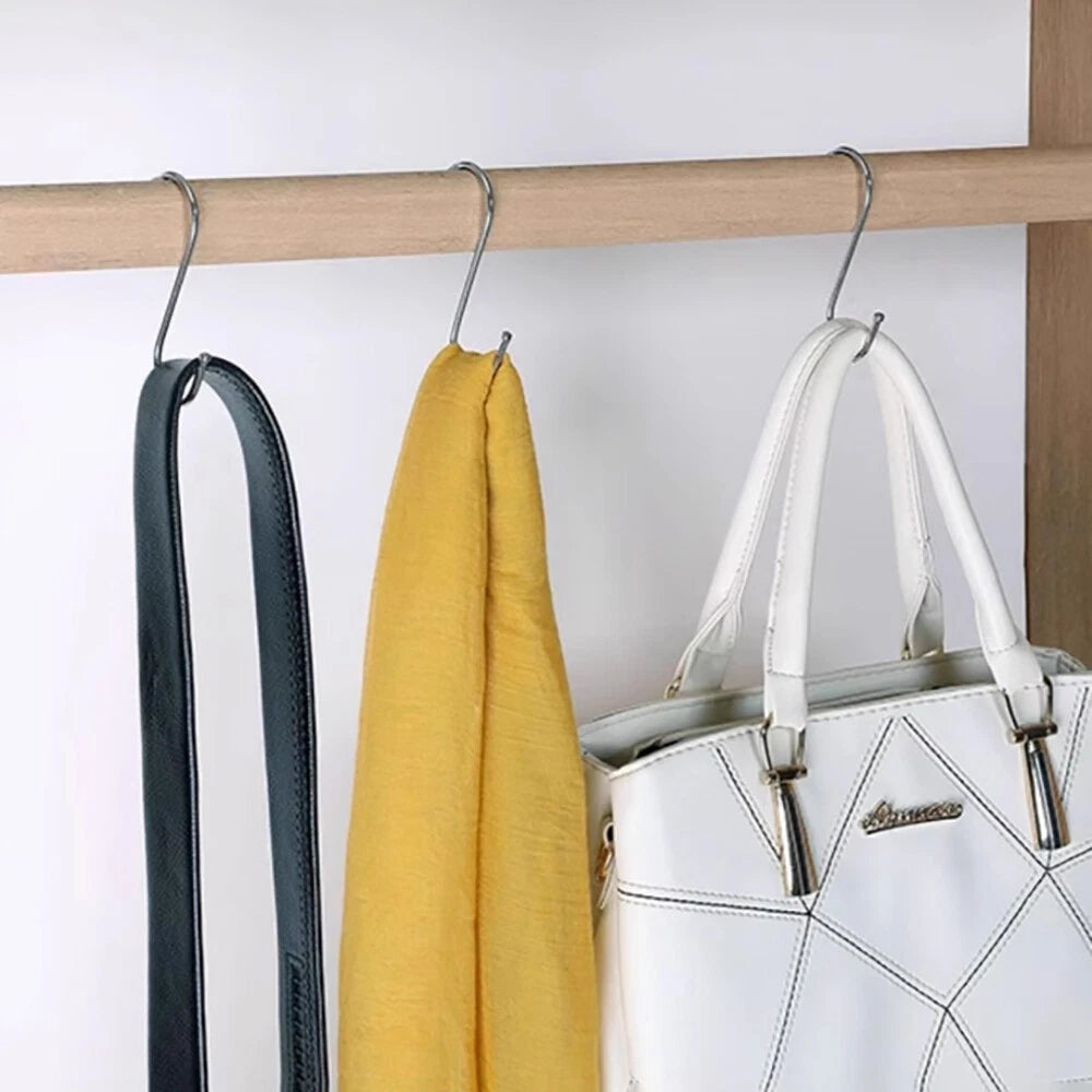 S-Haken Küchenhaken Fleischerhaken Metallhaken Edelstahlhaken S-Form Haken Hooks