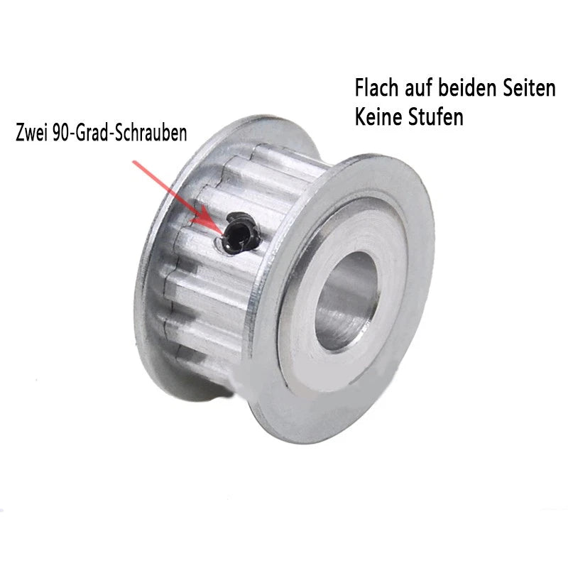 XL 10-40 Zähne Riemenscheibe 10T-40T Zahnrad Pulley für Zahnriemen 10mm Breite