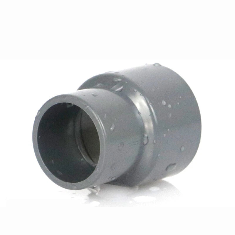 Grau PVC Reduzierstück Muffe Rohr Fitting Klebefittings Ø25*20mm-160*125mm