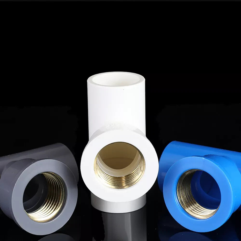 Innengewinde-Kupfer-Rohr Fittings PVC T-Stück Gleiches Reduzierendes Verbinder