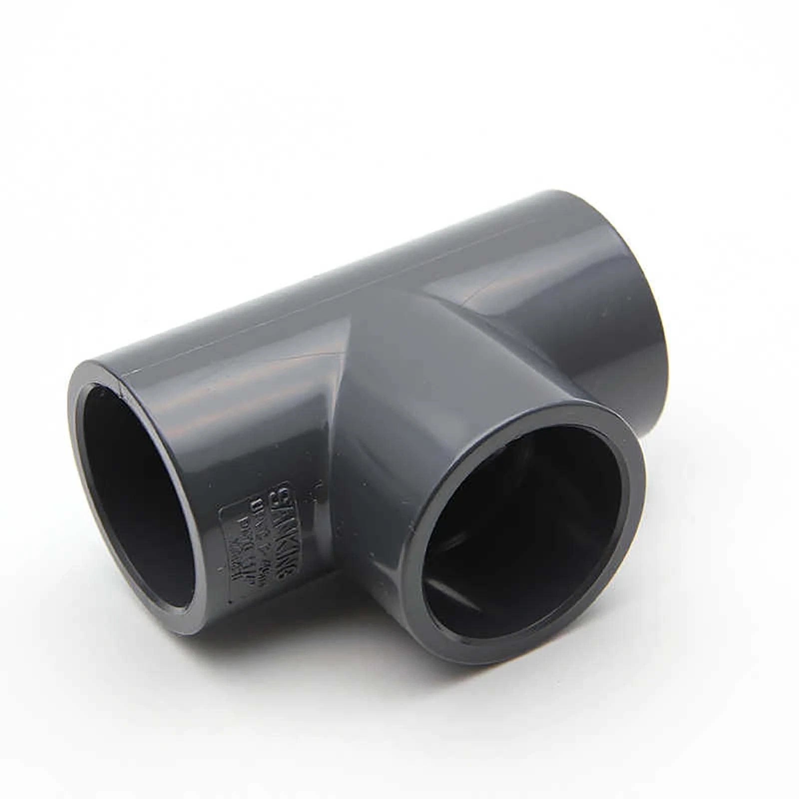 16-200mm PVC Fittings Rohr Klemme Winkel T-Stück Muffe Kleber Schlauch Kugelhahn