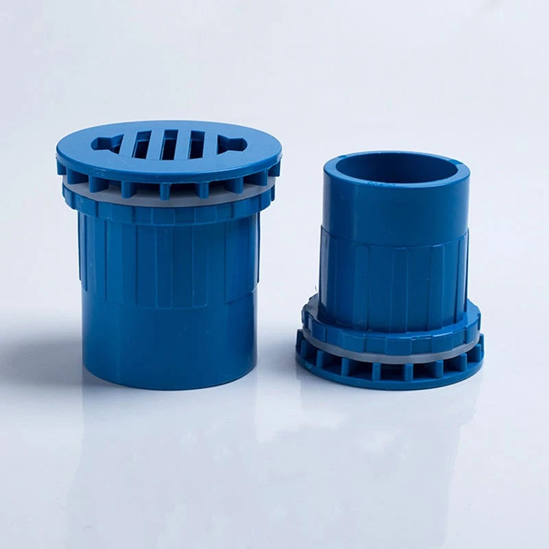 PVC Klebefitting Aquarium Fish Tank Wasser Rohr Fittings Stecker 3 Farbe 20~50mm