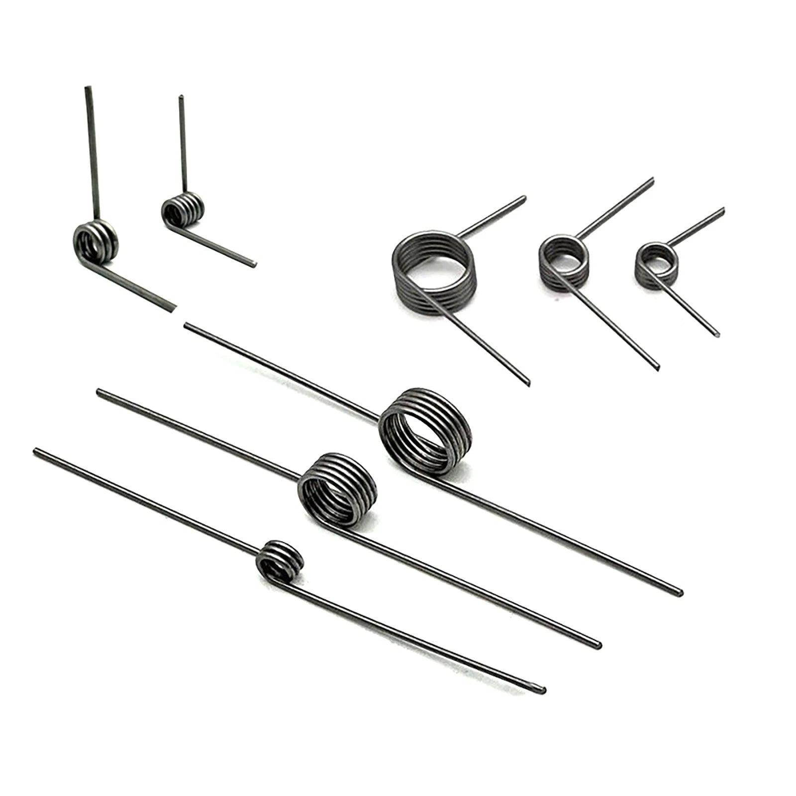 Schenkelfeder Drehfeder Torsionsfeder Federstahl 90 180 Grad Rückholfeder DIY