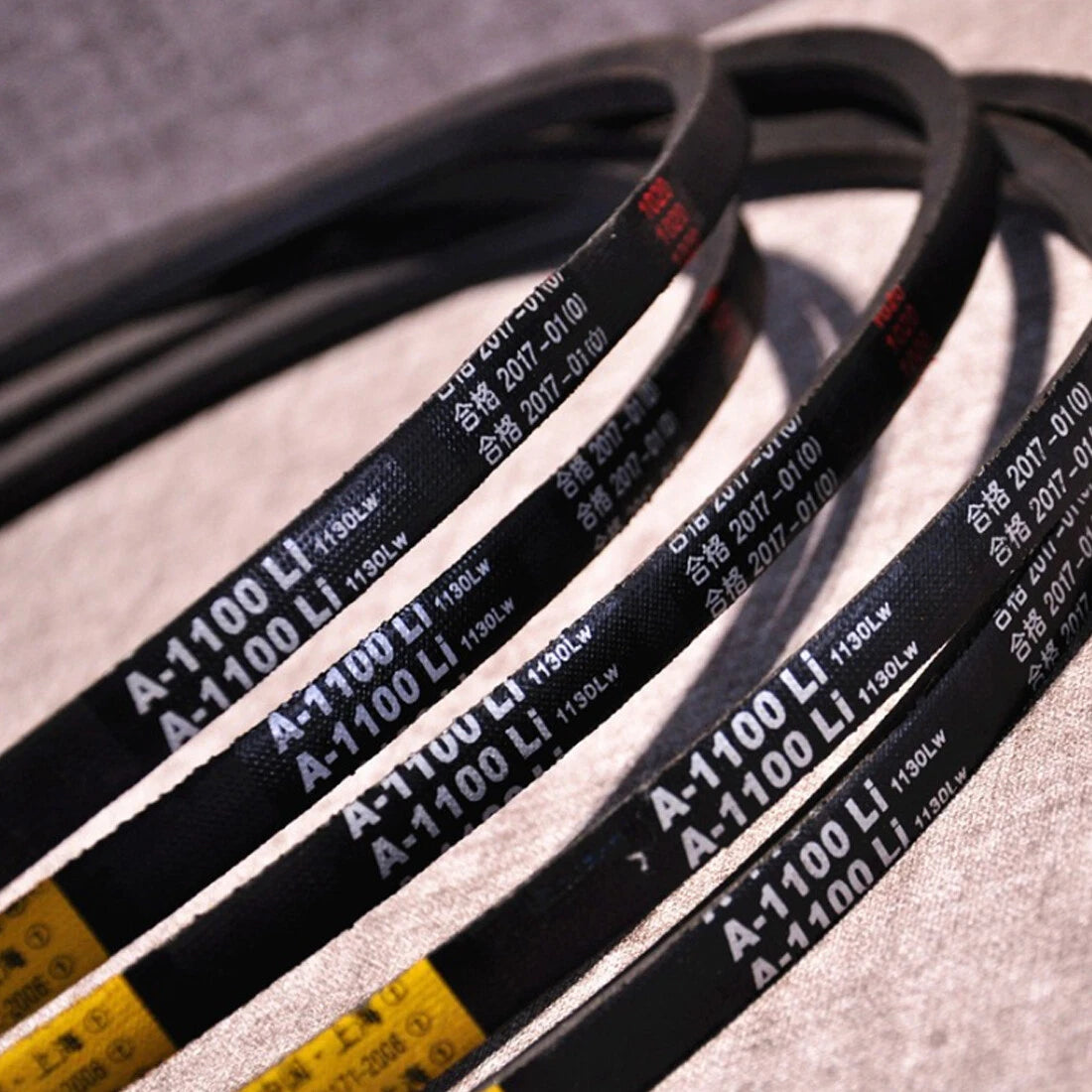 Classical V-Belt Profile A (DIN 2215) — 13mm × 8mm Cross-Section, Sizes A-400 to A-1000