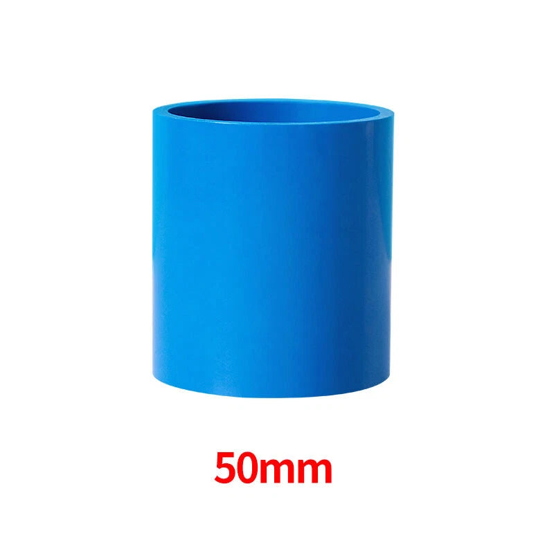 PVC Blau Muffe Rohr Gerade Fitting Klebefittings Rohrverbinder Montage Ø20~160mm