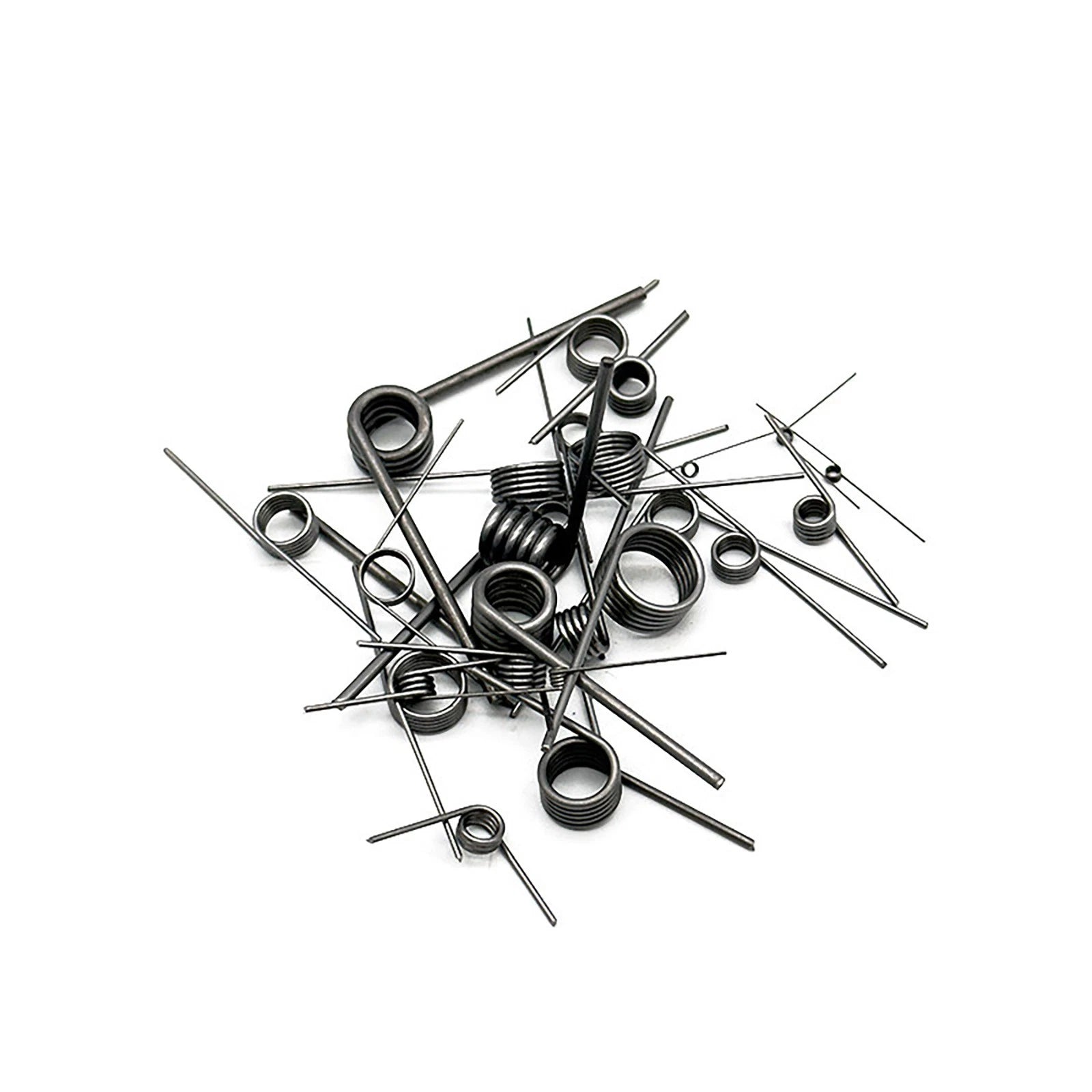 Schenkelfeder Drehfeder Torsionsfeder Federstahl 90 180 Grad Rückholfeder DIY
