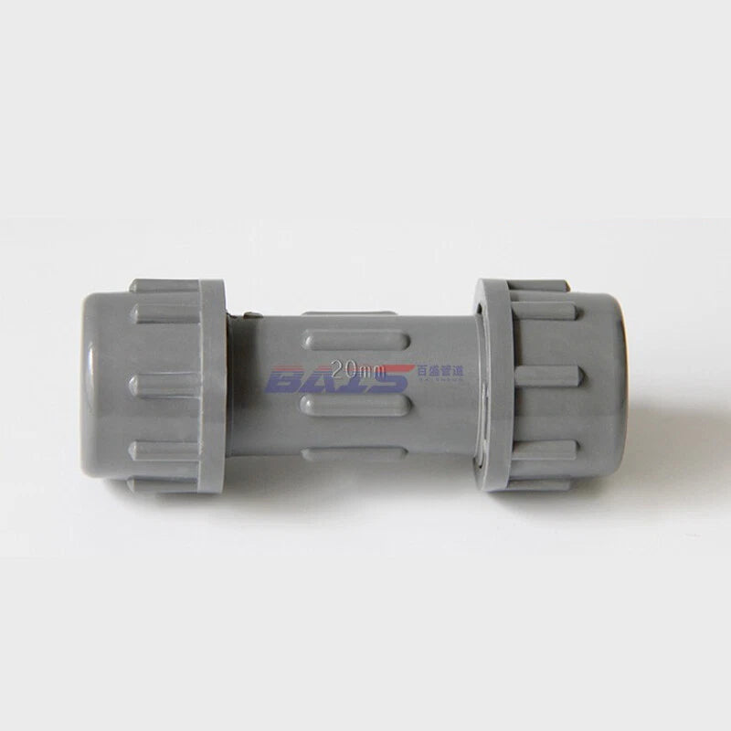 PVC Rohr 20 25 32 40 50 63 75 90 110 160mm Rohrverbinder Gerade Muffe Fittings
