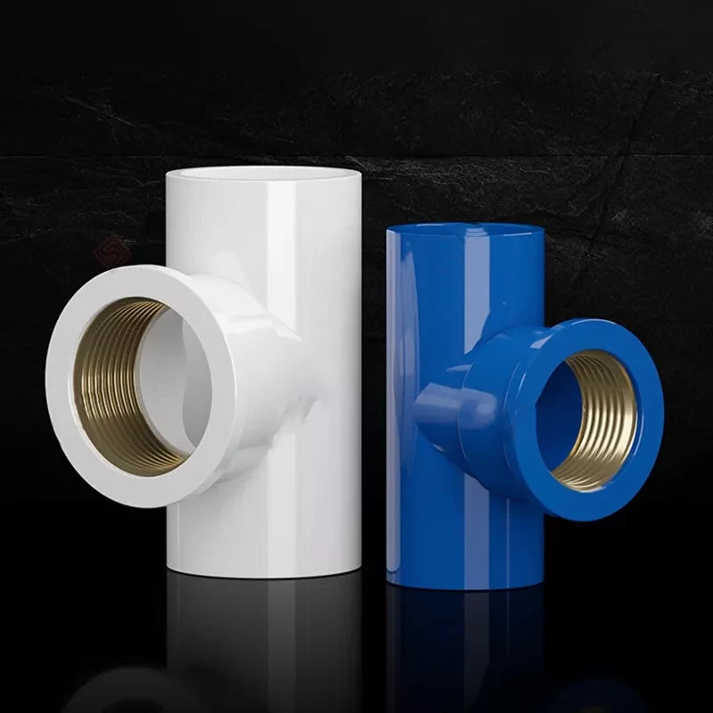 Innengewinde-Kupfer-Rohr Fittings PVC T-Stück Gleiches Reduzierendes Verbinder