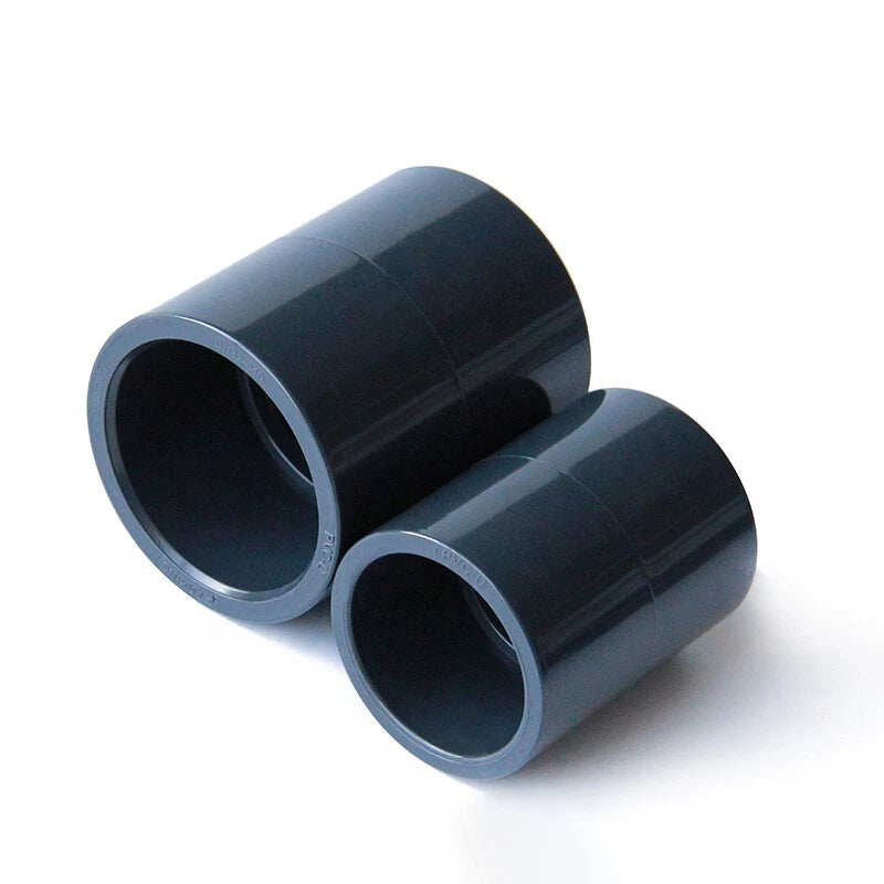 PVC Rohr 20mm bis 200mm Klebe Fittings Verbinder Muffe Klebefitting Klebemuffe