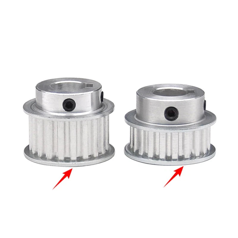 XL 10-100 Zähne Riemenscheibe Zahnrad 10T-100T Pulley für Zahnriemen 10mm Breite