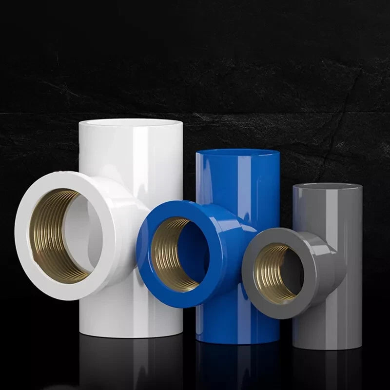 Innengewinde-Kupfer-Rohr Fittings PVC T-Stück Gleiches Reduzierendes Verbinder